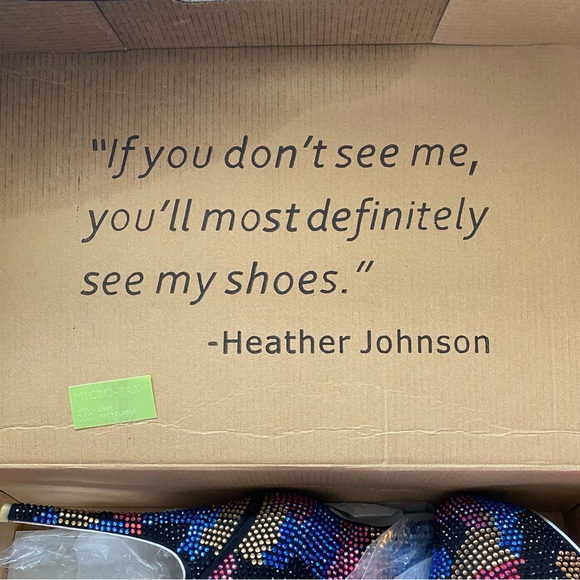 Sheikh Platform Stiletto Ankle Boots, Multi Color Studded Rhinestones - Picture 2 of 10